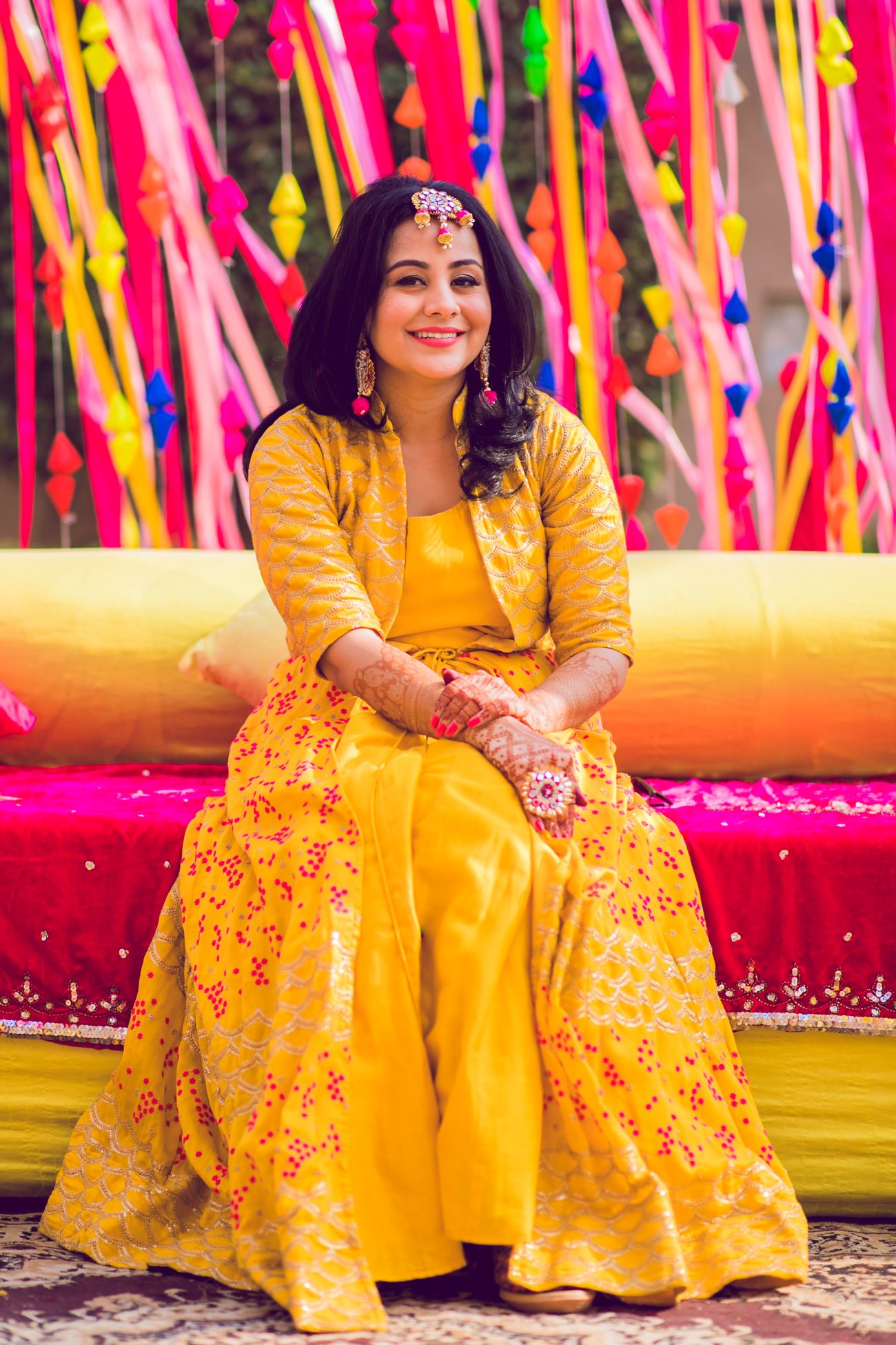 A Sunny Delhi Wedding With A Bride In A Refreshing Pink Lehenga | WedMeGood