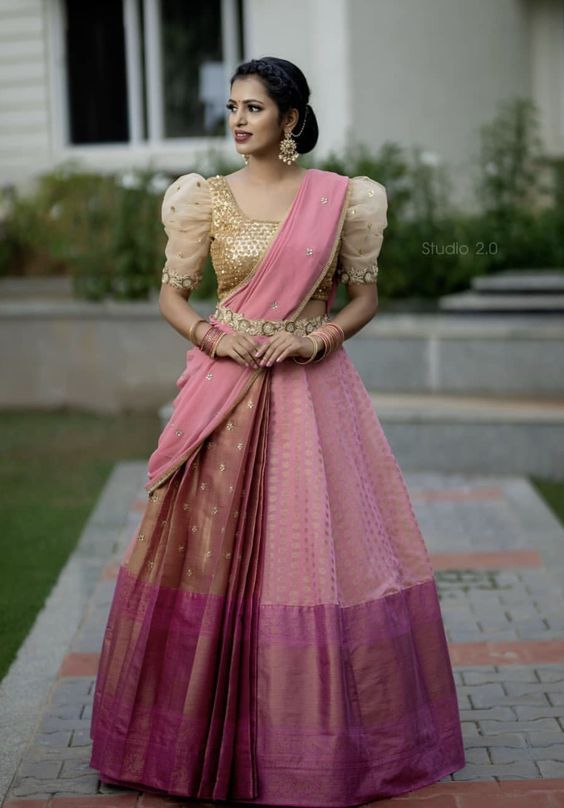 Unique New Ways Of Draping A Saree That We Spotted Off Recently Wedmegood