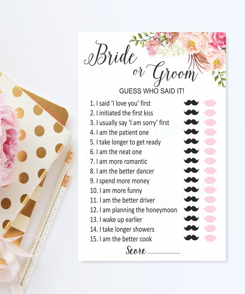 10 Interactive Bridal Shower Games For Your Guests To Enjoy Wedmegood