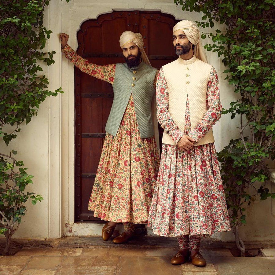 Floral Churidars: The Only Trend Grooms Need To Follow For A Hatke Look ...