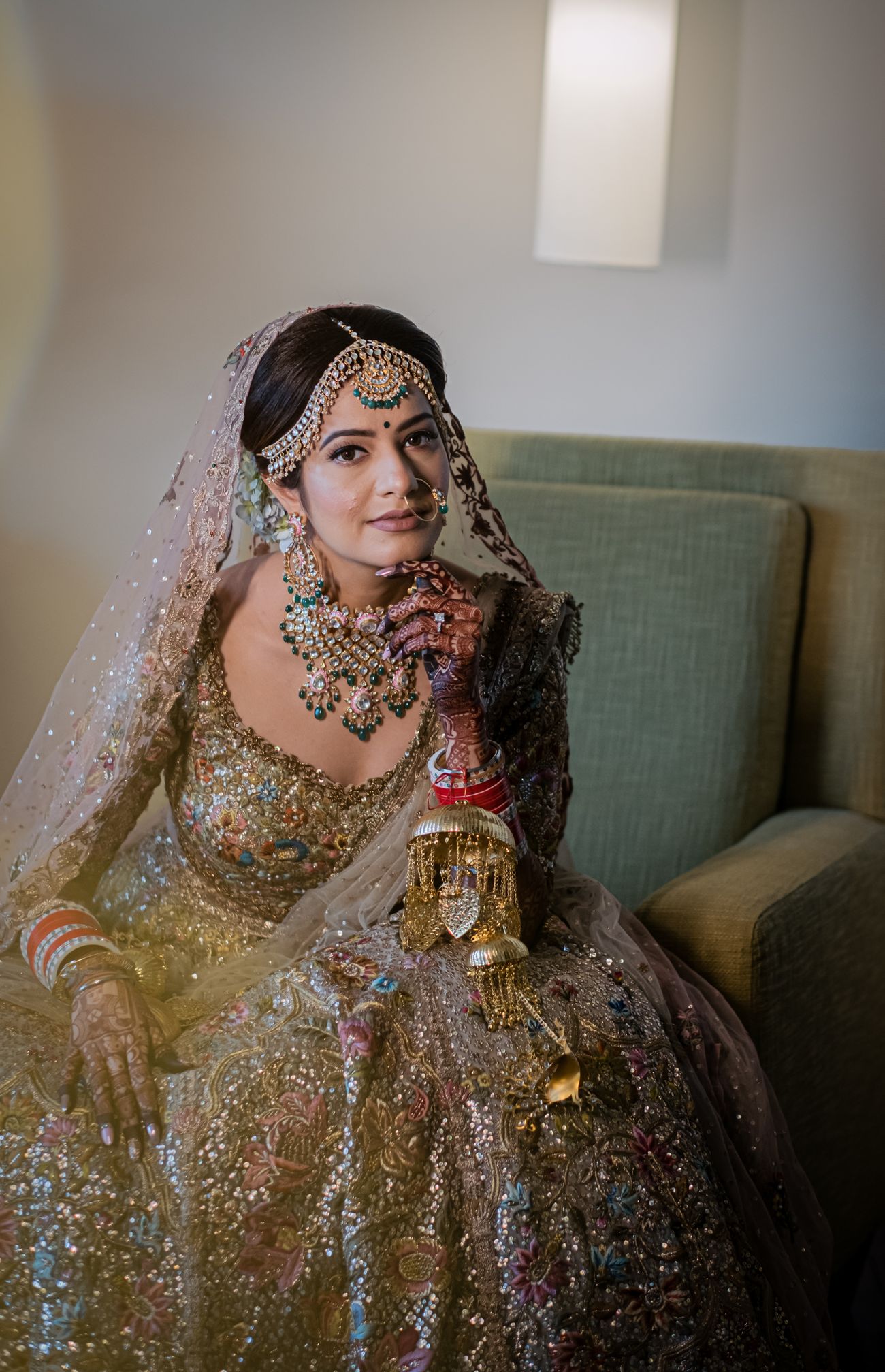 Elegant Mumbai Wedding With The Bride In A Beautiful Pastel Pink Lehenga Wedmegood 4021