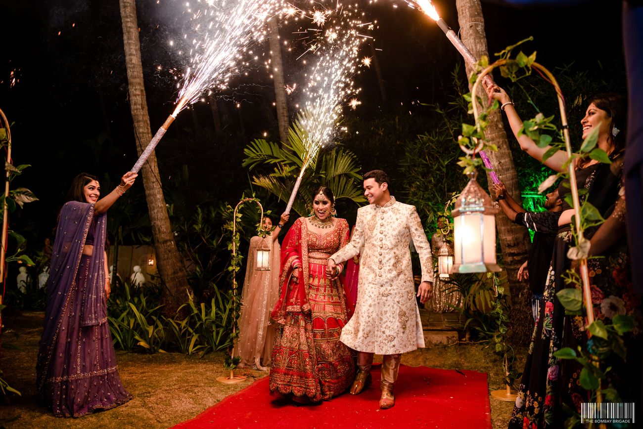 Elegant Goa Wedding With The Most Adorable Bridal Entry  WedMeGood