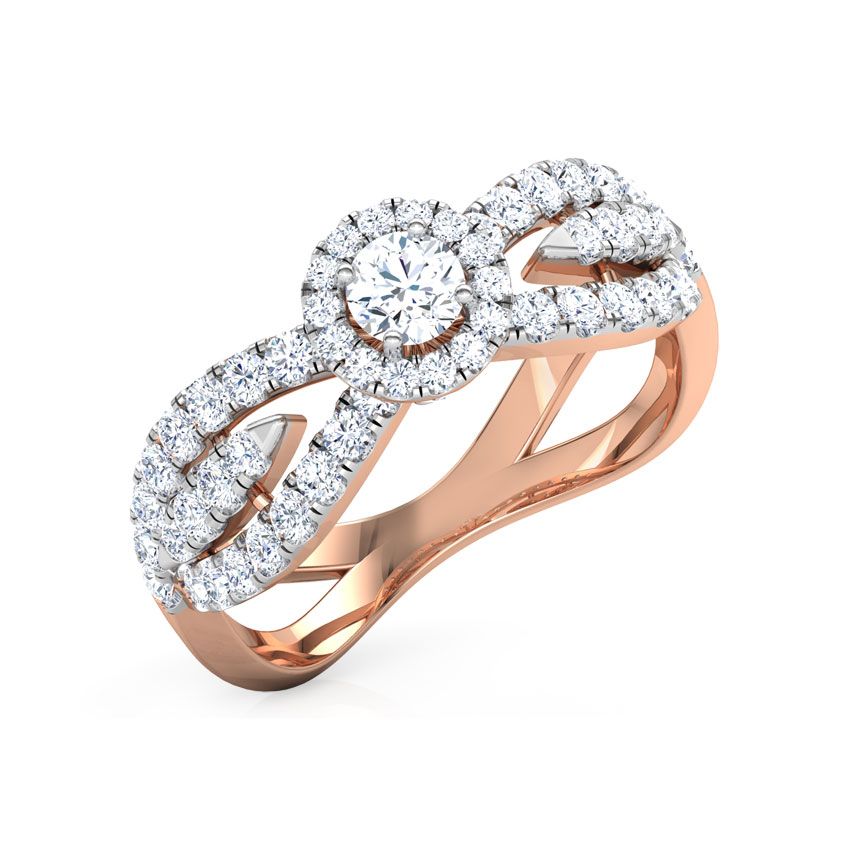 Rose Gold Engagement Rings You Must Check Out Now! | WedMeGood
