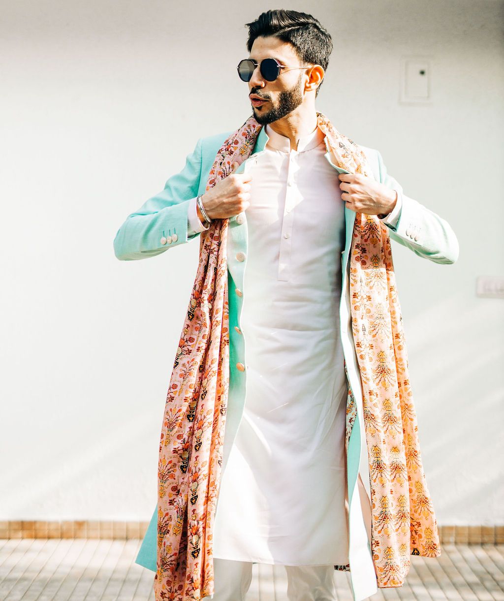 An Elegant Delhi Wedding With Vibrant Bridal Outfits | WedMeGood