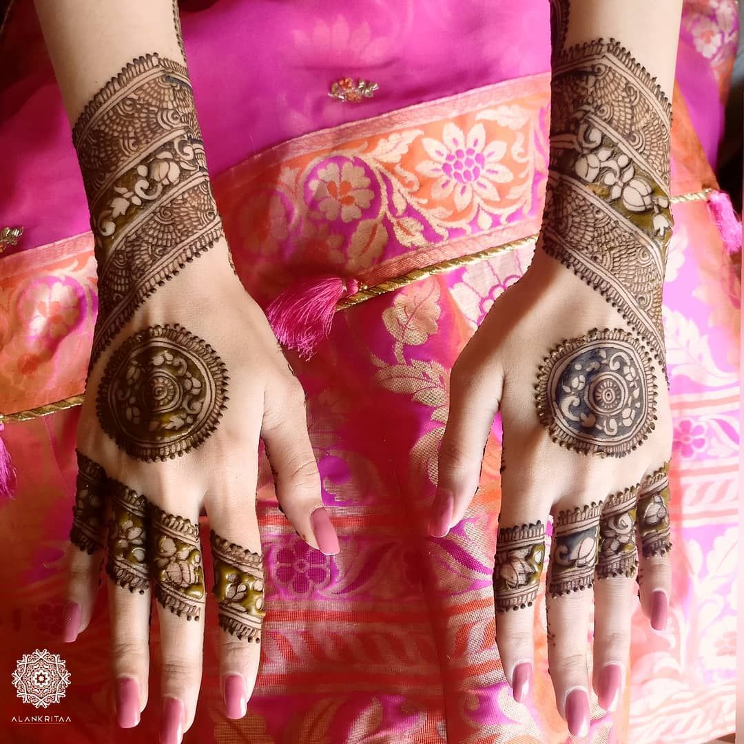 Unique Back Hand Mehndi Designs For The Bridesmaids Wedmegood 0300