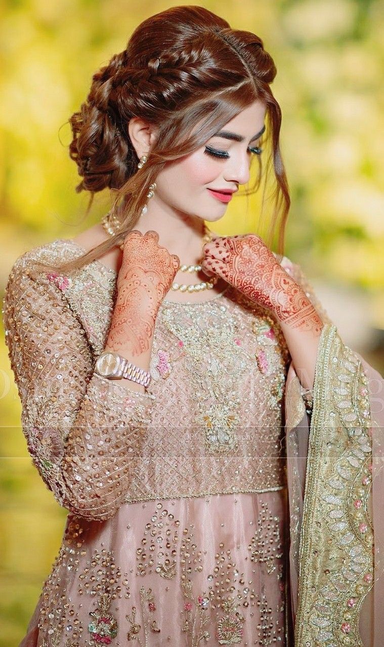 Pakistani Bridal Hairstyles Pakistani Bridal Makeup B 