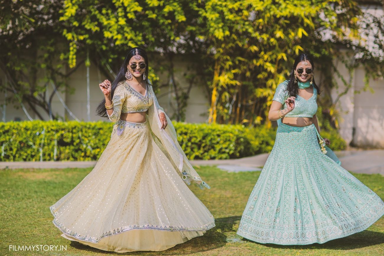 Brides & Their Sisters Who Coordinated Their Outfits & How! | WedMeGood