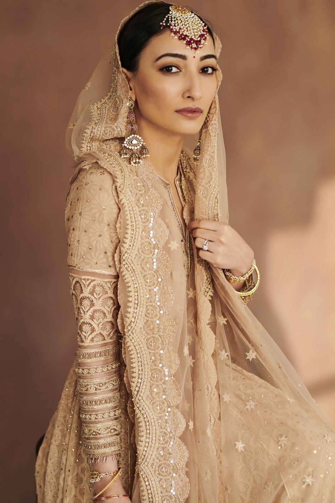 Brides That Wore The Most Amazing Chikankari Work Outfits Wedmegood