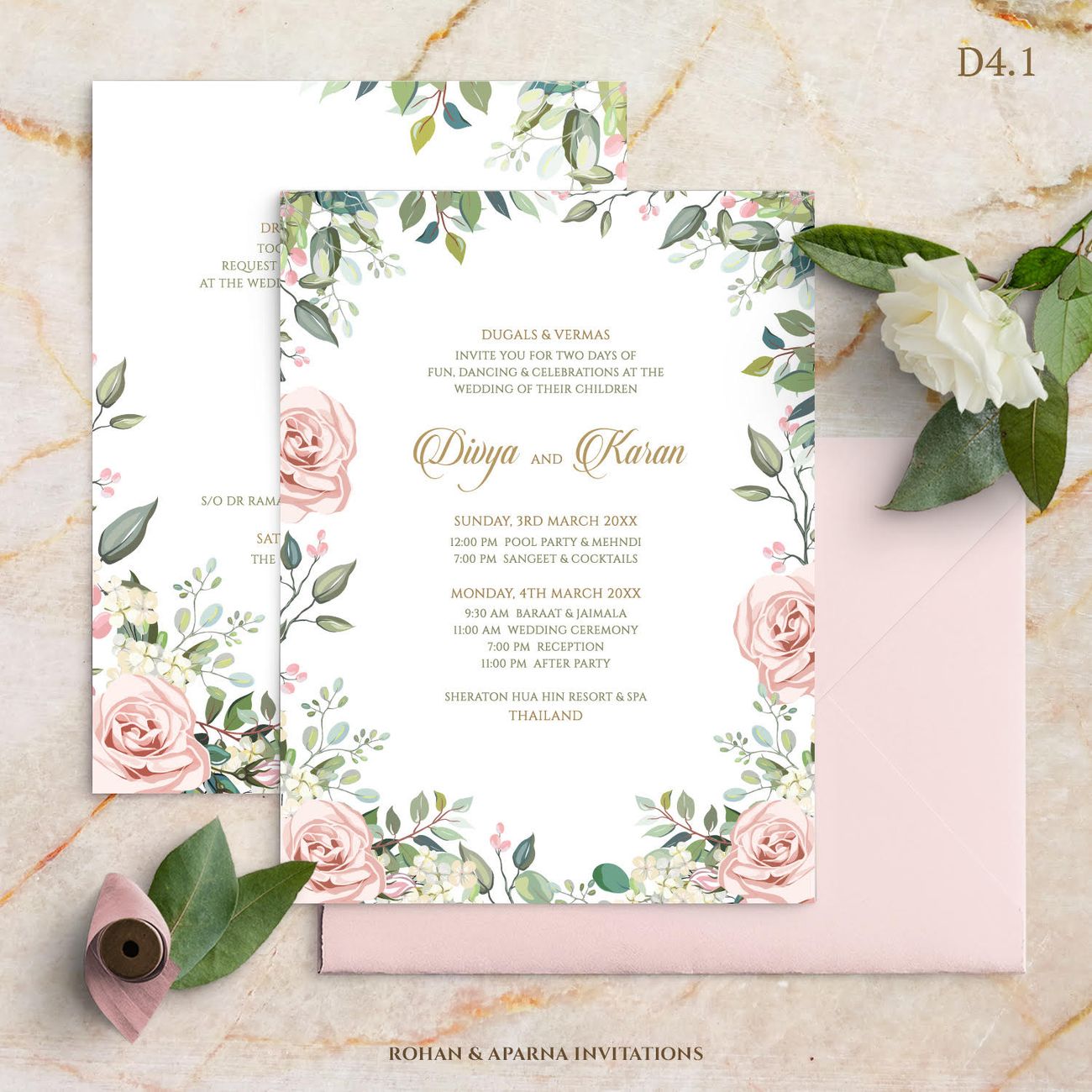 Best Marriage Invitation Card Models | WedMeGood