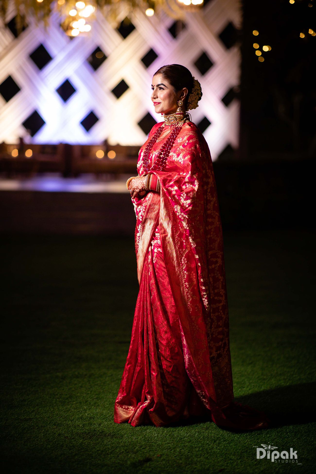 Beautiful Delhi Wedding With A Bride In Offbeat Outfits | WedMeGood