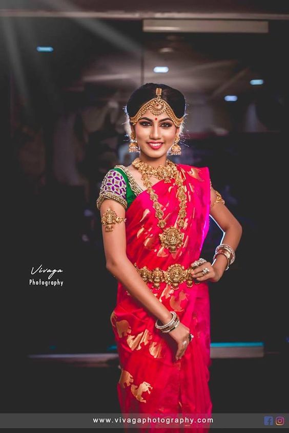 South Indian Bridal Vanki Designs
