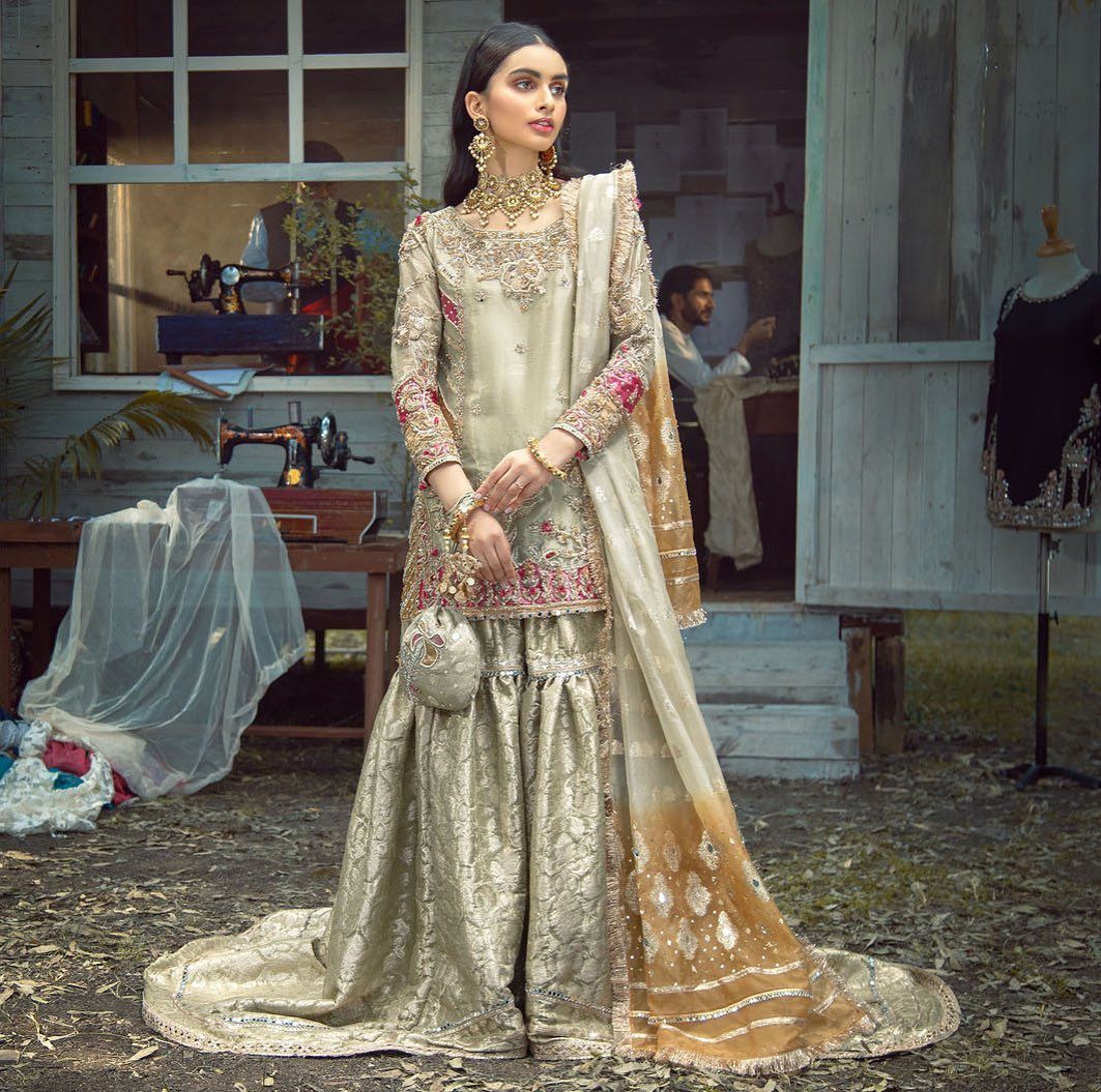 Lucknowi Gharara Designs: Discover the Traditional Elegance of Lucknow ...