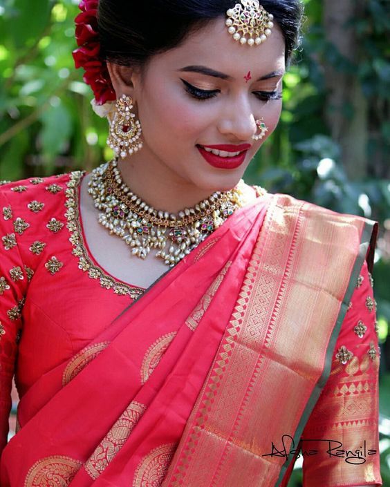 Bride With A Guttapusalu Haaram