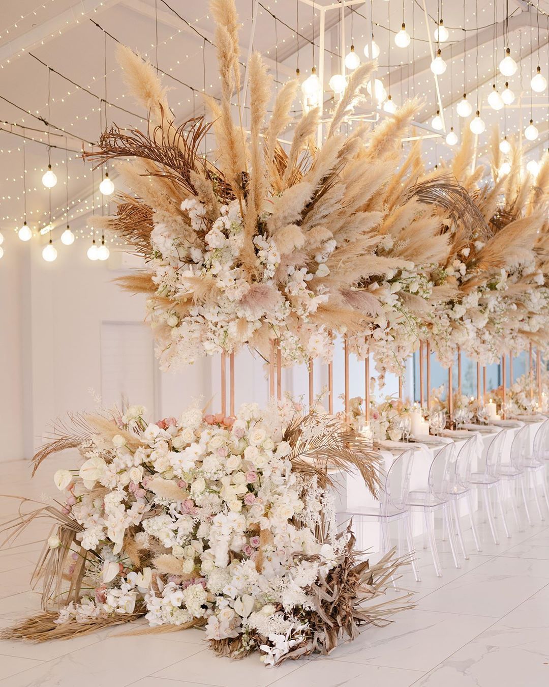 pampas grass decor india