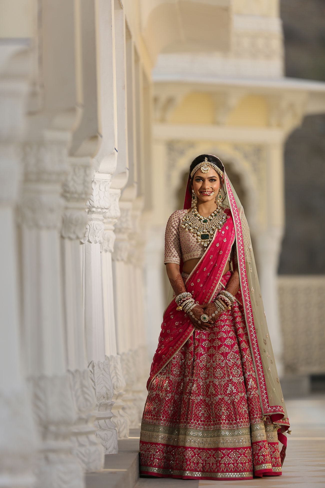 Ethereal Jaipur Wedding With A Bride in Glamorous Outfits | WedMeGood