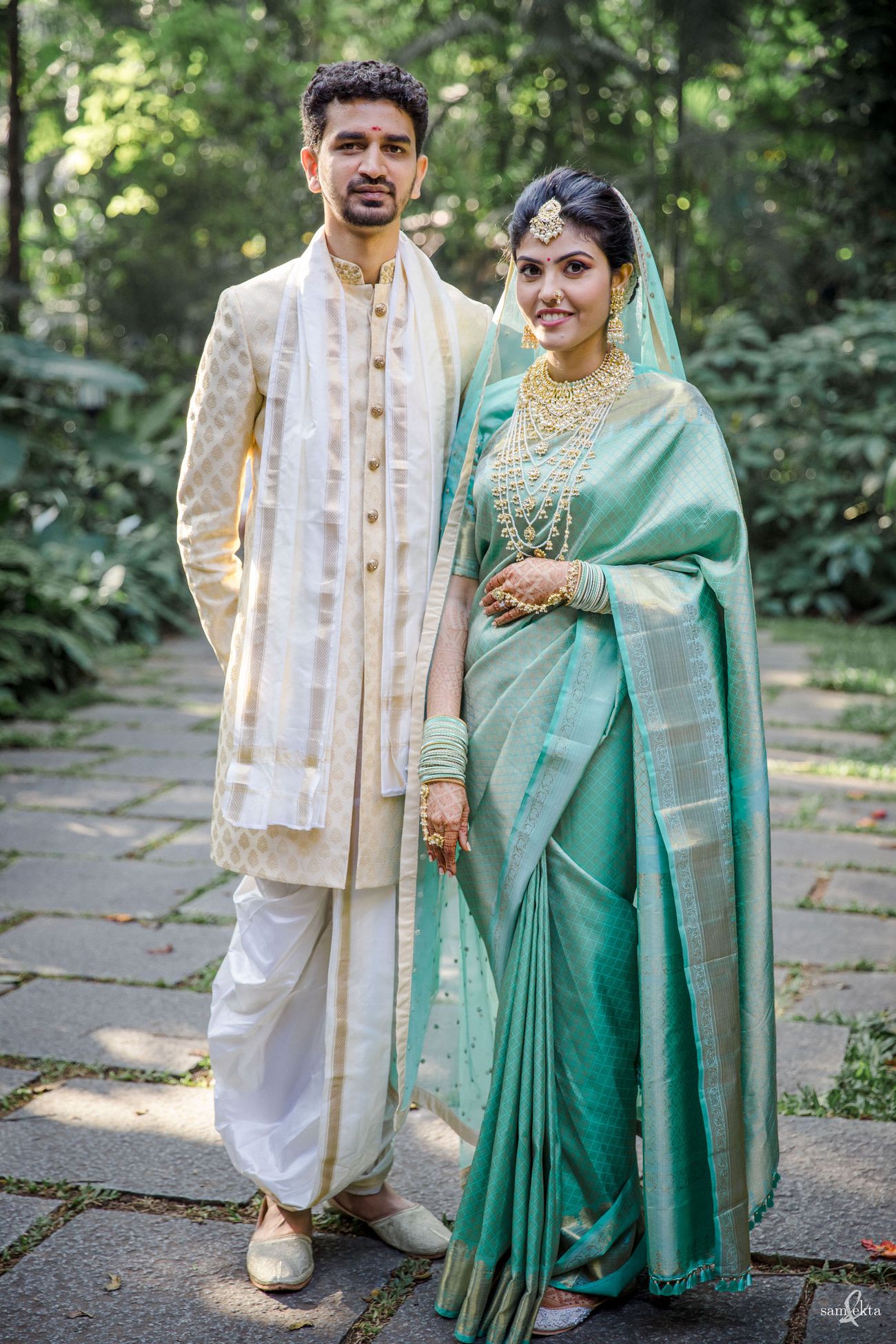 Enchanting Wedding With Gardenia Feels & A Bridal Saree Inspired By The ...