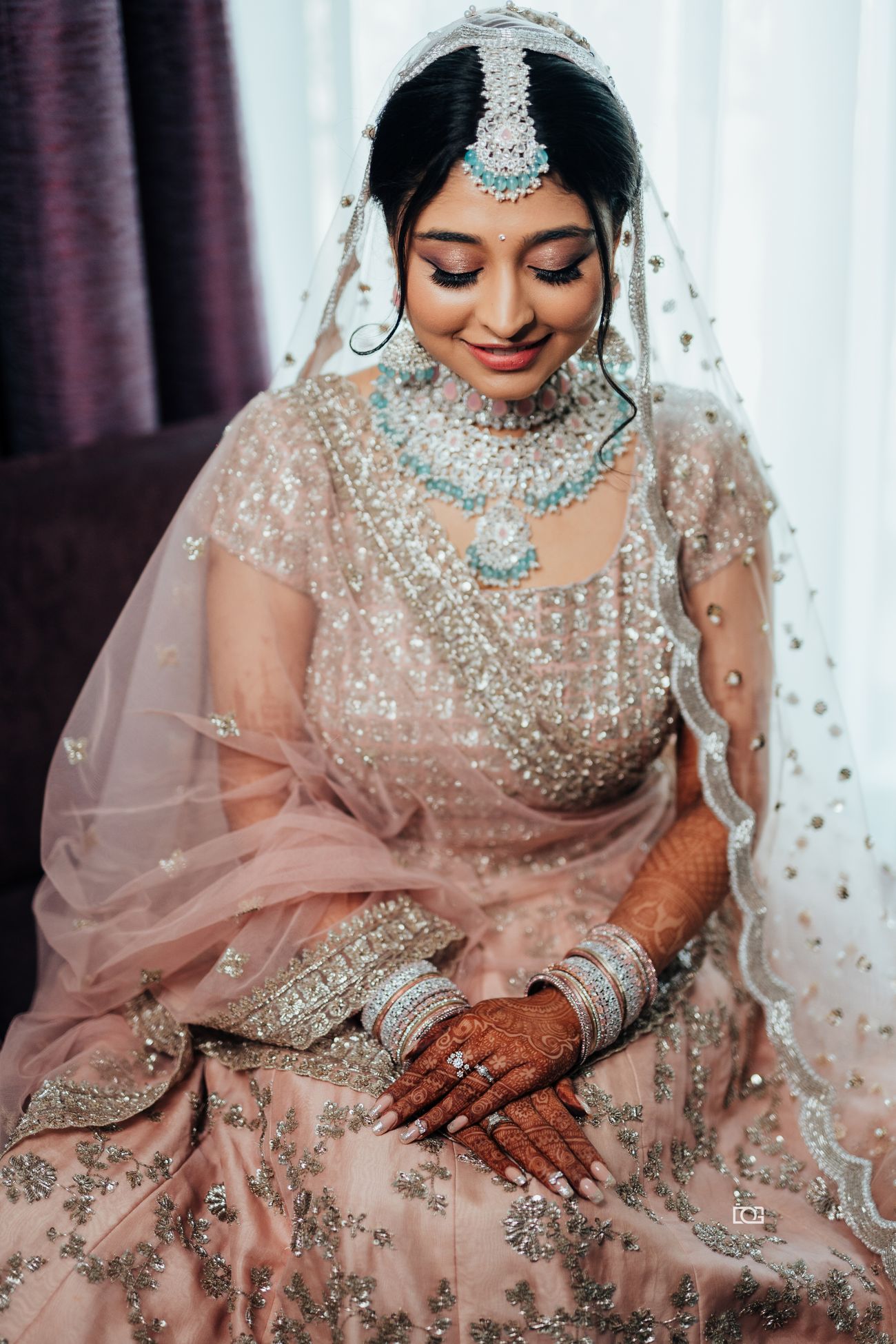 Gorgeous Wedding With A Bride In Exquisite Pastel-Hued Bijoux | WedMeGood