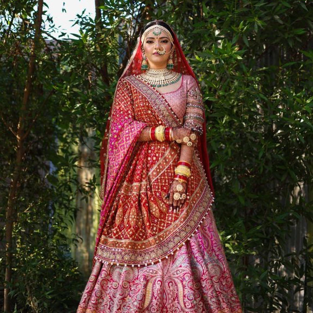 1 Tarun Tahiliani Lehenga, 5 Brides Who Styled It Differently! | WedMeGood