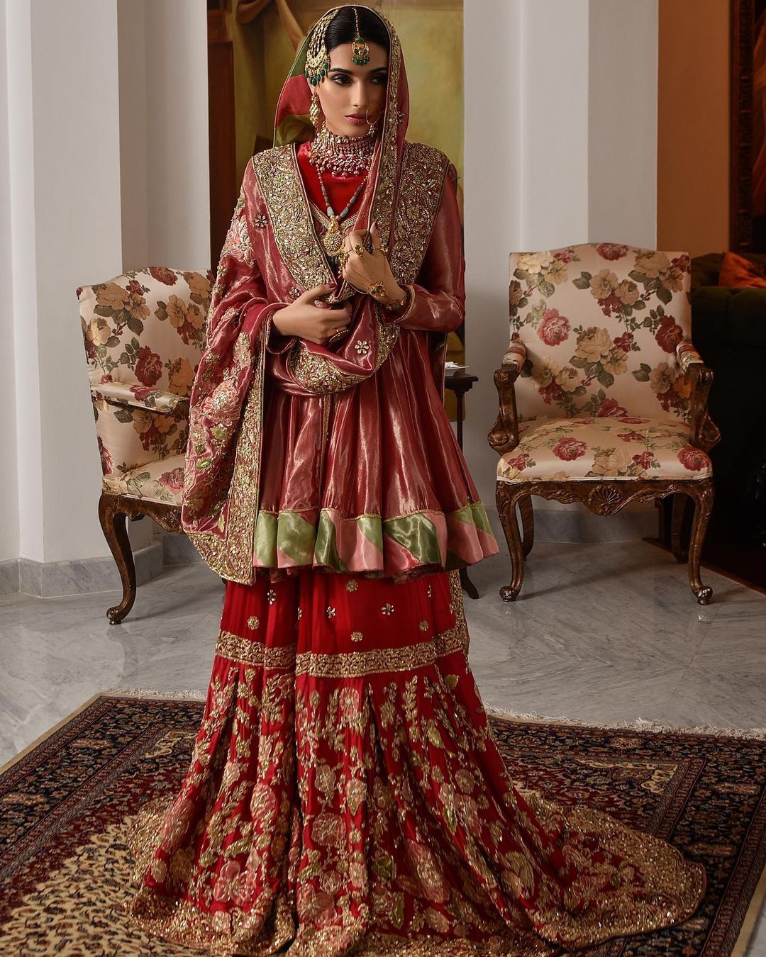 The Most Stunning Shararas & Ghararas For Muslim Brides | WedMeGood