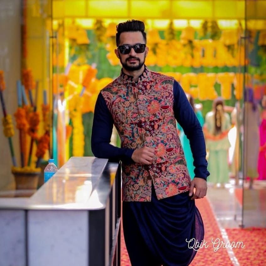 Dapper Nehru Jackets We Love For A Coronial Groom! | WedMeGood