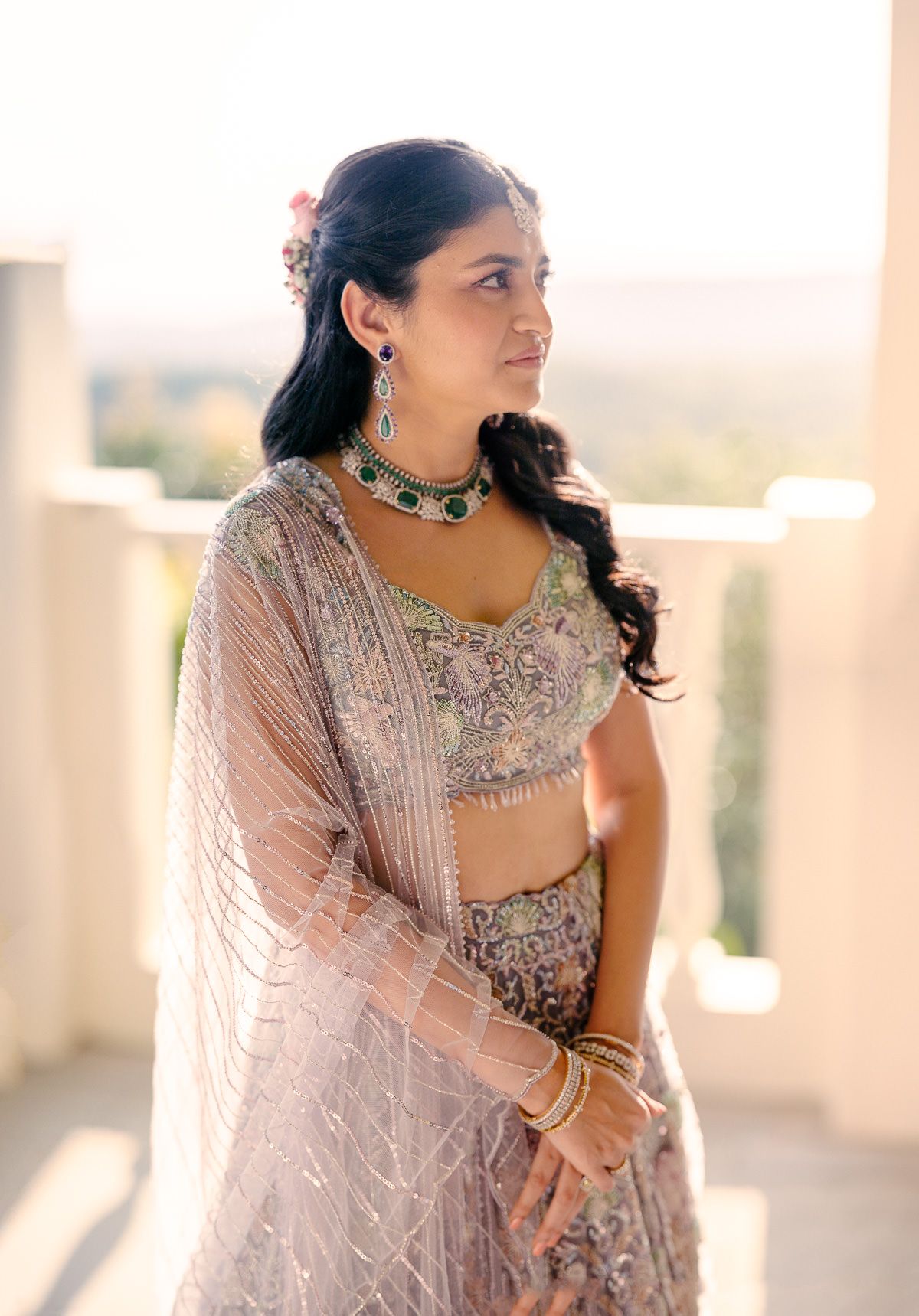 Lovestory Lehenga Themed Around The Deep Seas