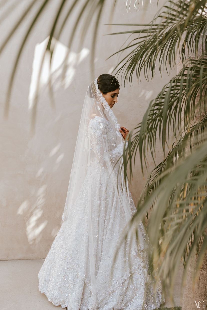 LA Home Wedding With A Bride Who Wowed Us With Her Looks! | WedMeGood