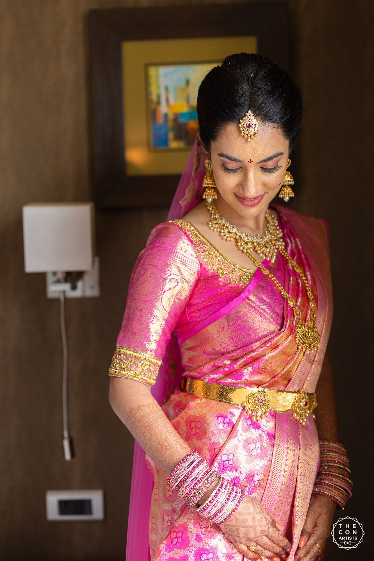 Traditional Telugu Wedding With Pin-Worthy Kanjeevarams | WedMeGood