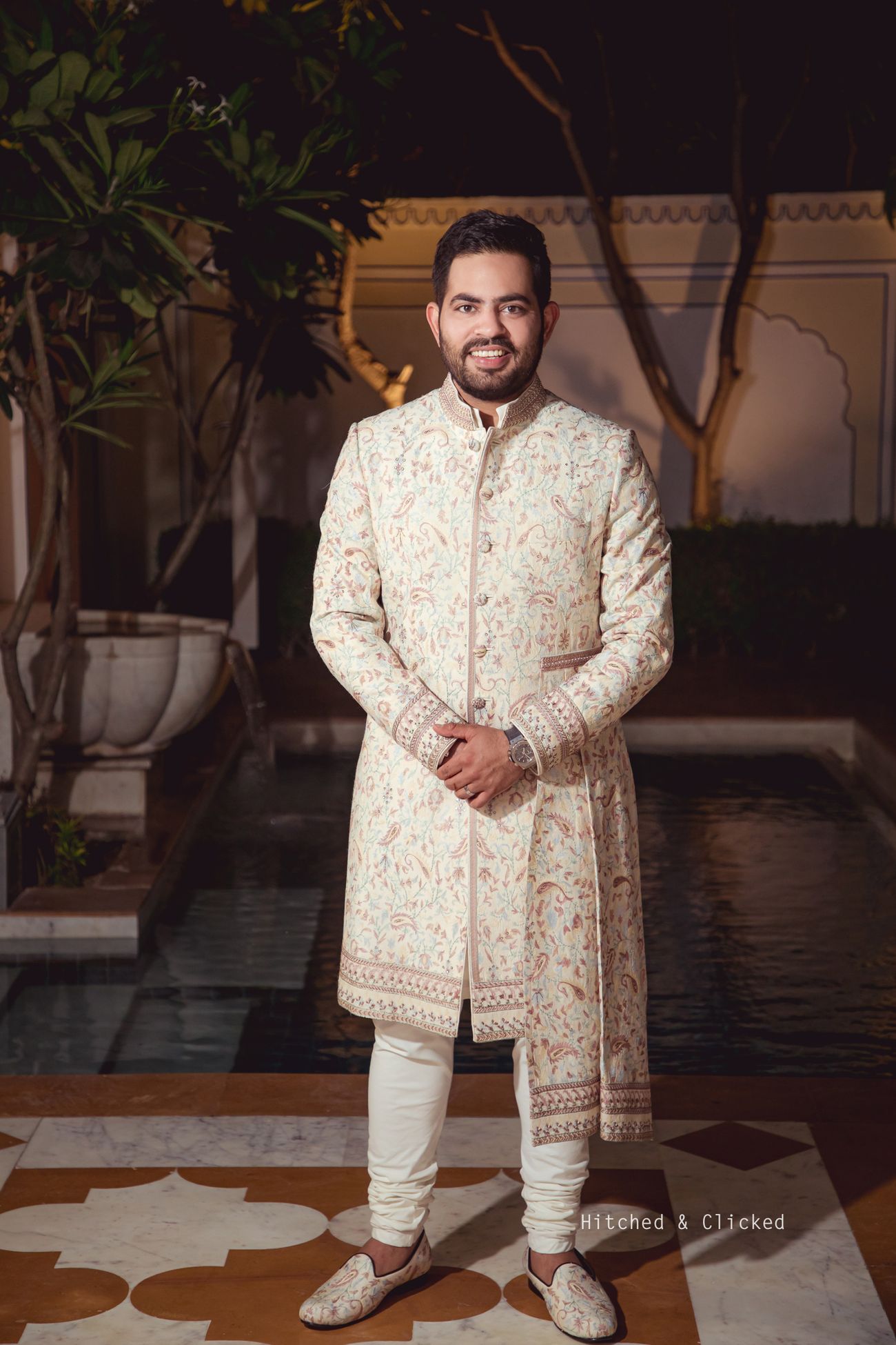 10 Ivory Sherwanis For Grooms That Exude A Modern Vibe | WedMeGood