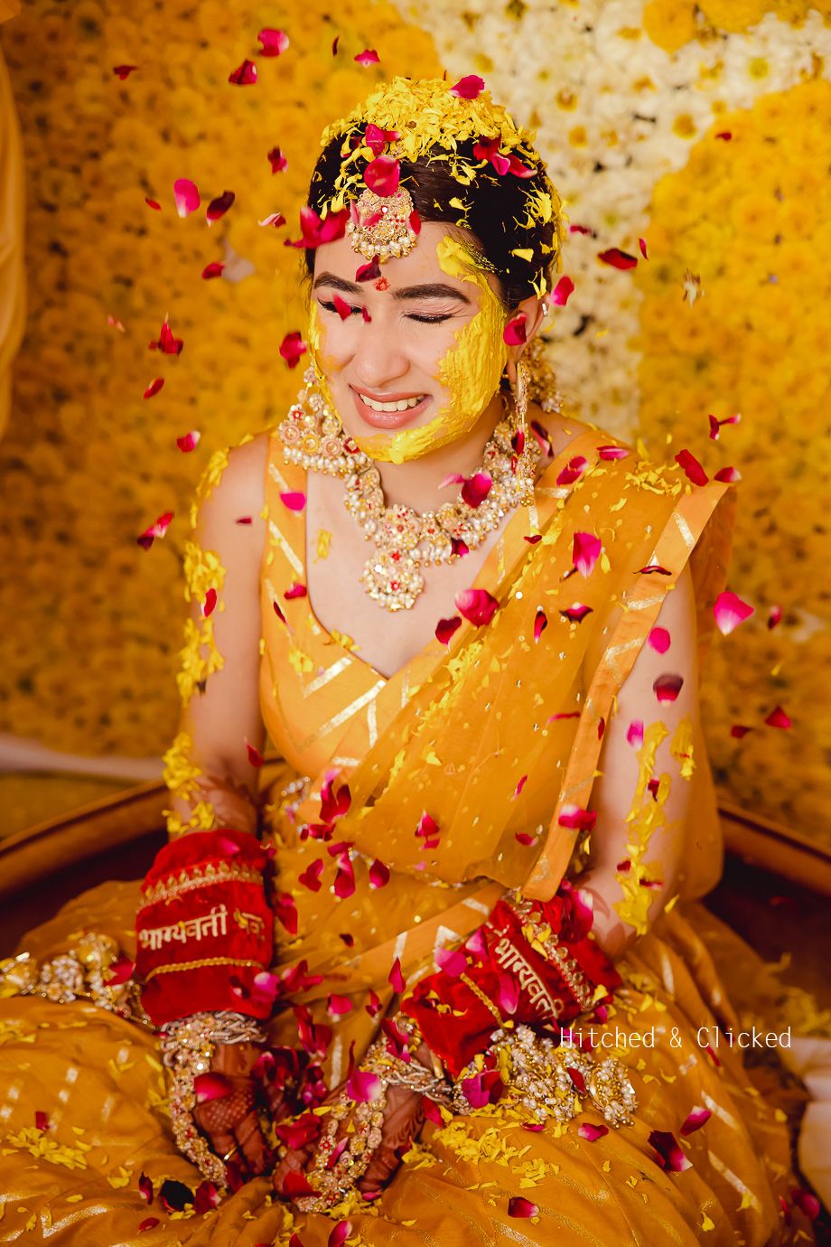 Grand Jaipur Wedding With An Offbeat Bridal Mehendi Look | WedMeGood