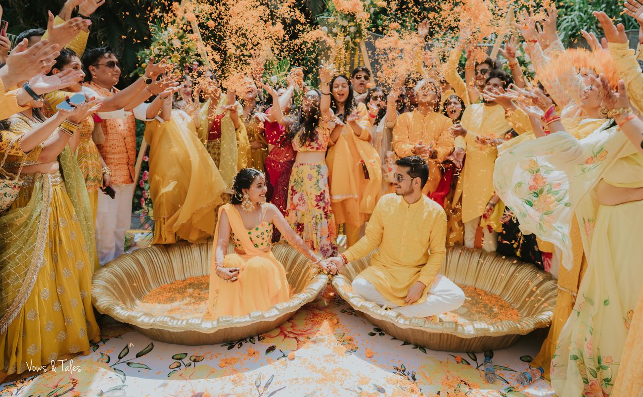 Vibrant Bollywood Themed Destination Wedding In Corbett Wedmegood