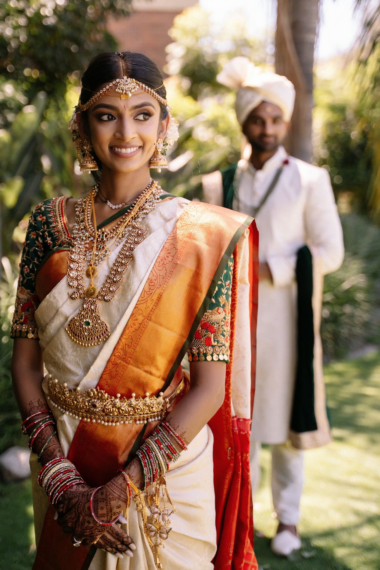 Charming South Indian Wedding With A Multitude Of Pretty Bridal Looks ...