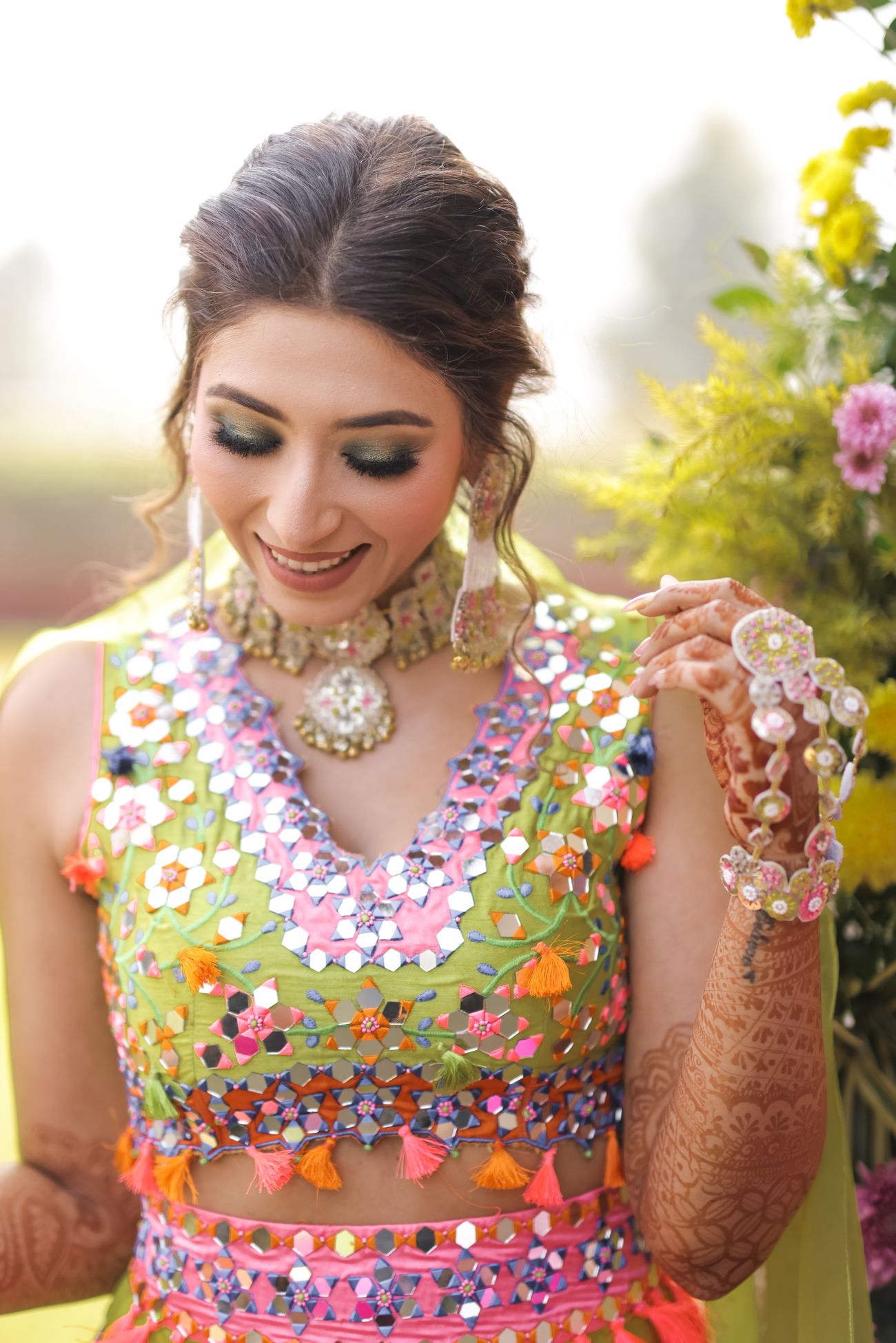 Delhi Wedding With Pinspirational Bridal Looks Wedmegood 1042