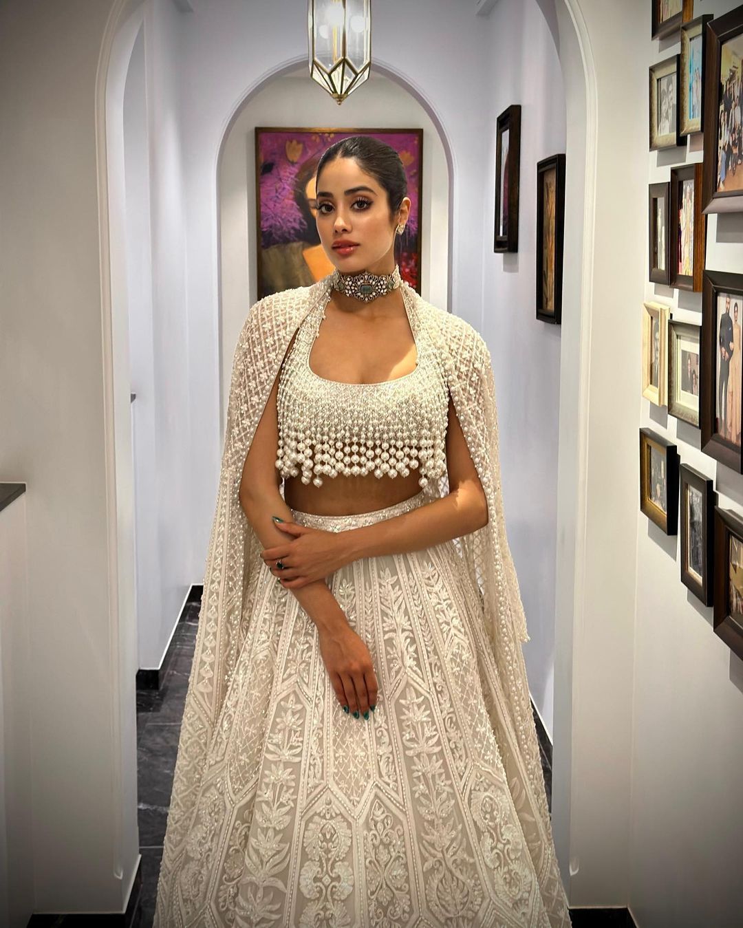 ethinc outfit worth stealing from Janhvi Kapoor's wardrobe