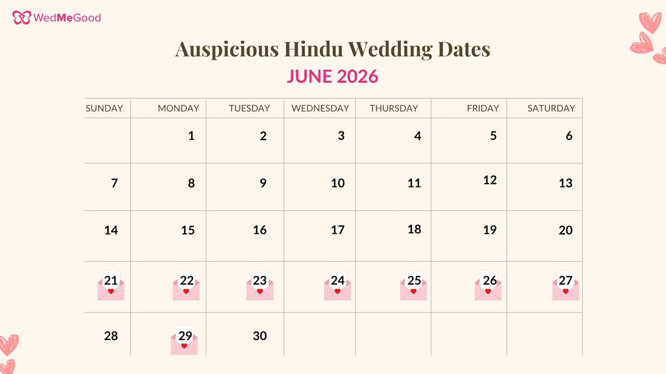 Best Marriage Dates In 2026 Auspicious Hindu Wedding Dates WedMeGood