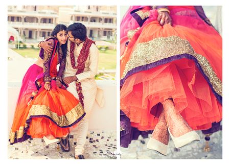 A Destination wedding in Pushkar with splashes of color !