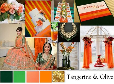 Color Crush: Olive and Tangerine
