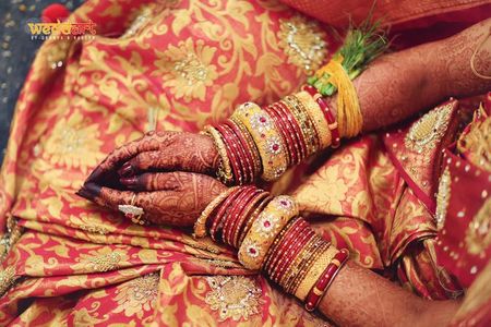 A Hyderabad Wedding in hues of gold