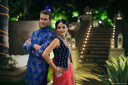 A Delhi Wedding with a Foreign Connection: Arti & Dennis