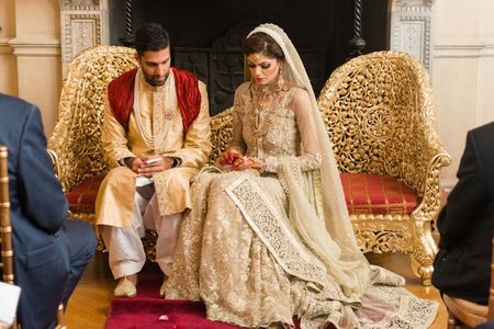 A  Breathtaking Pakistani Wedding with a regal charm !