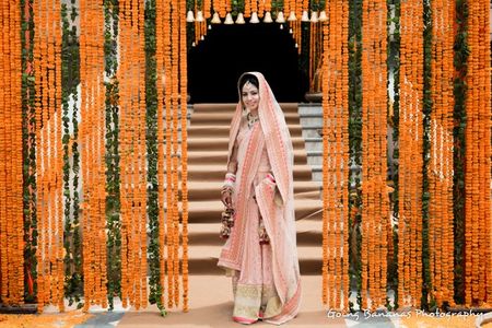 A Pastel Infused Delhi Wedding  with a DIY Bride