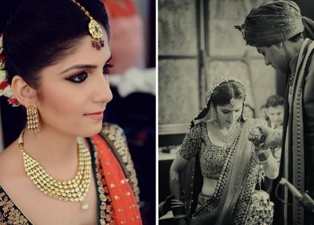 A simple yet endearing Delhi wedding with gorgeous outfits !