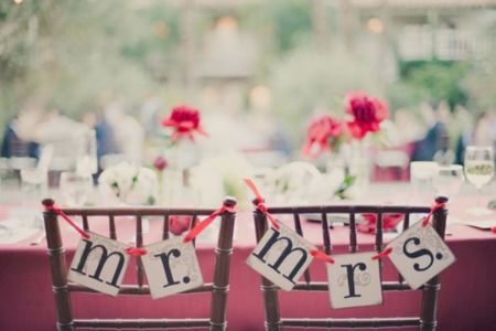 5 Adorable details to dress up the Bride & Groom tables !