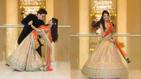 A Mumbai wedding with a kitsch, Bollywood vibe !