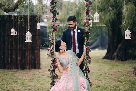 Fairytale Engagement with a touch of rustic chic