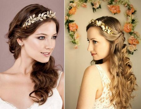 Trending: Greek style hair accessories on your engagement