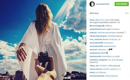 Take a peek at the most amazing Instagram love story ever...