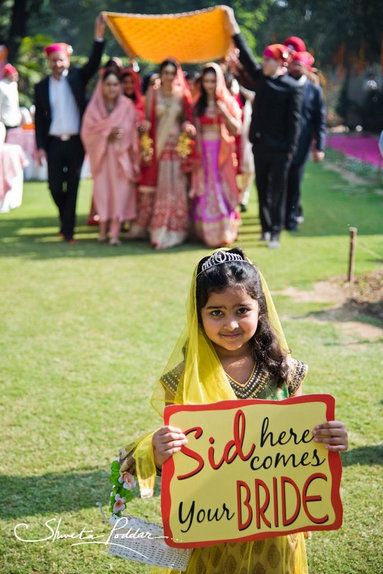 The cutest ways to involve your neice/ nephew in your wedding
