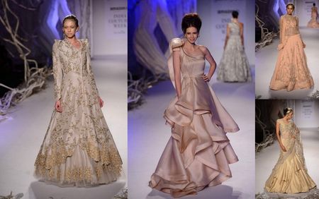 Day 2 AICW 2015: The Refined Bride At Rahul Mishra and The Glamorous One At Gaurav Gupta!