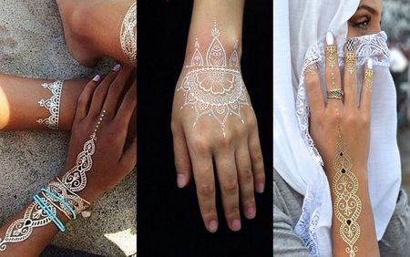 #Trending: Are White Henna Tattoos The New Mehendi?