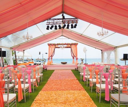 Mauritius wedding with absolutely stunning decor